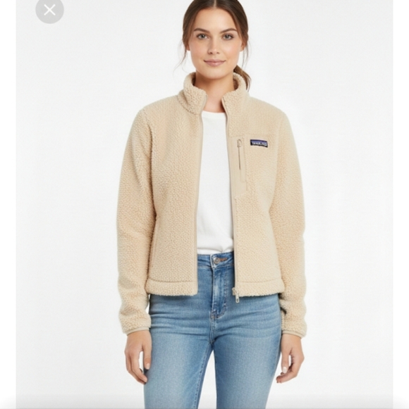 Patagonia Jackets & Blazers - Patagonia Women's Soft Cream Teddy Jacket